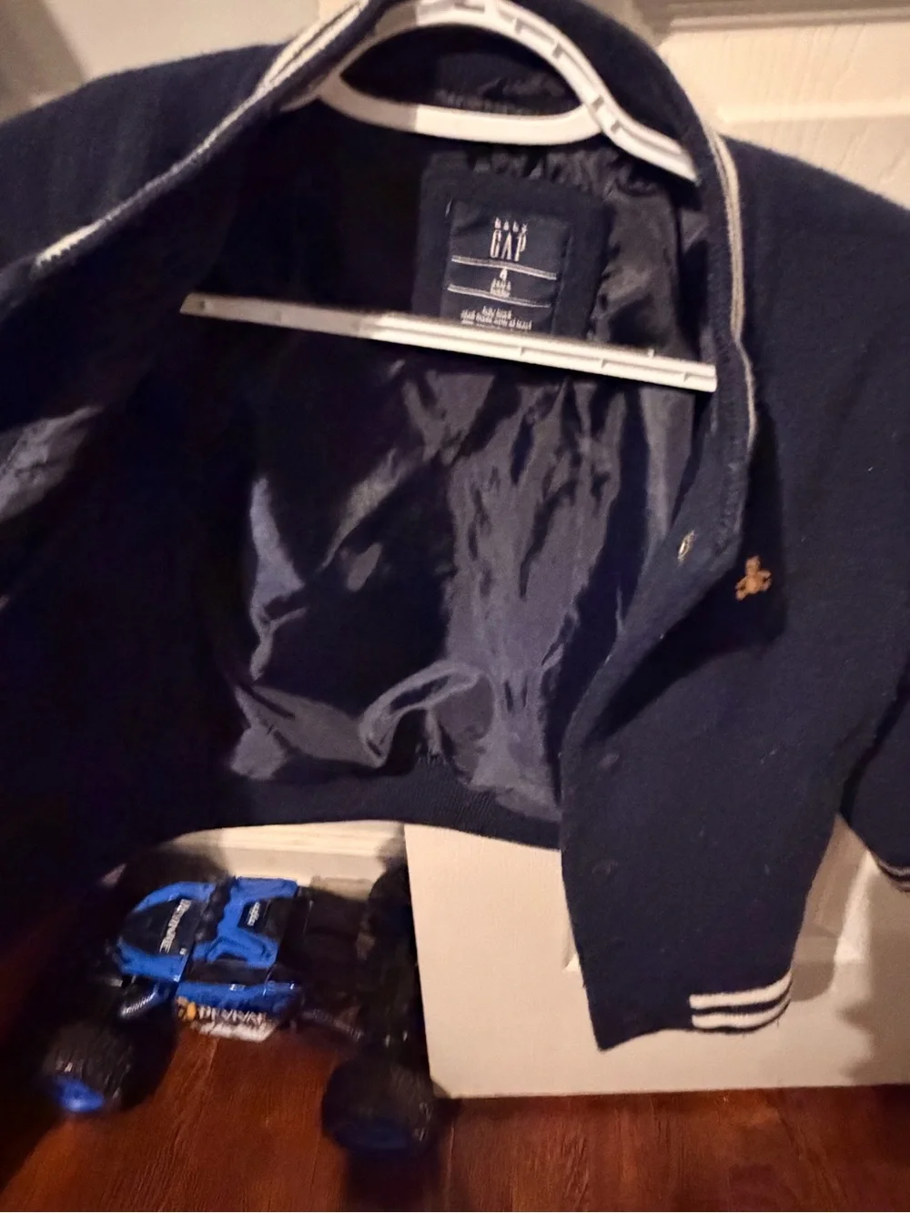 GAP Varsity Style Navy Jacket